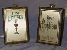 First Communion & Baptism Plaque