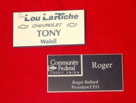 Laser Engraved Name Badges