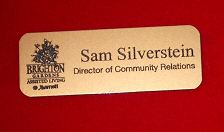 Custom Engraved Name Badges